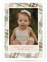 Tartan Plaid Holiday Photo Cards