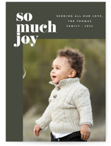 Bold Holiday Photo Cards