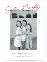 mostly nice Holiday Photo Cards