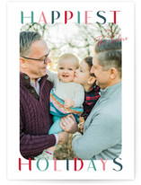 Round and Round Holiday Photo Cards