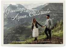 Globetrotting Greetings Holiday Photo Cards