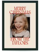 Cheerful Stack Holiday Photo Cards