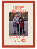 Cheerful Stack Holiday Photo Cards