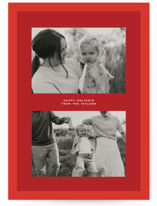 Modern Mat Holiday Photo Cards
