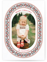 Ukrainian Embroidery Holiday Photo Cards