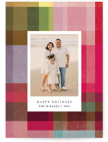joyful check Holiday Photo Cards
