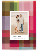 joyful check Holiday Photo Cards