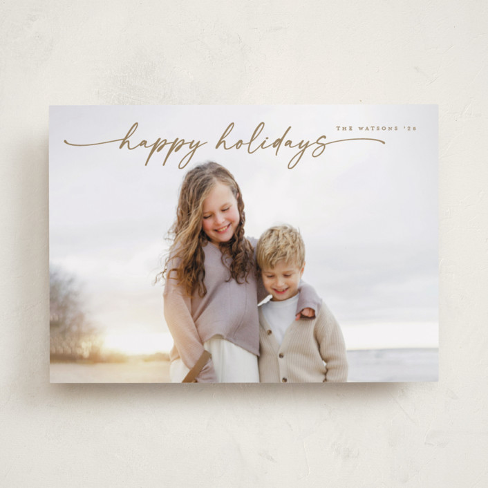 Simplicity Holiday Photo Cards by Christy Hy Lee | Minted Simplicity Holiday Photo Cards by Christy Hy Lee | Minted