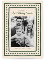 Textiles Holiday Photo Cards