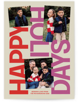 Cheer Loud Holiday Photo Cards