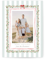 Coastal Garland Holiday Photo Cards