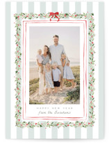Coastal Garland Holiday Photo Cards