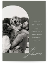 magical arch Holiday Photo Cards