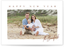 Merry & Minimal Holiday Photo Cards