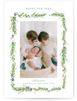 Berry Garland Holiday Photo Cards