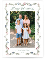 Border Line Holiday Photo Cards