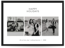 Border Holiday Photo Cards