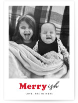 Festive-ish Holiday Photo Cards