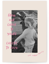 Happy Chaos Holiday Photo Cards