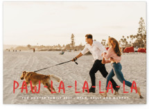 Paw La La Holiday Photo Cards
