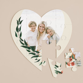 Growing Heart 12-Piece Custom Heart Puzzle