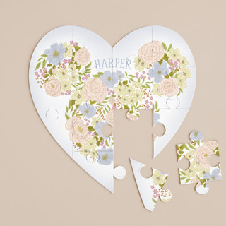 Disney's Mickey Garden 12-Piece Custom Heart Puzzle