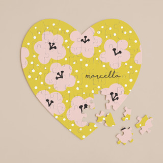 Marcella 60-Piece Custom Heart Puzzle
