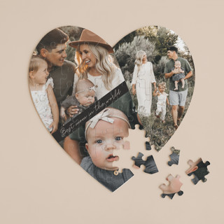 Best mom in the world 60-Piece Custom Heart Puzzle