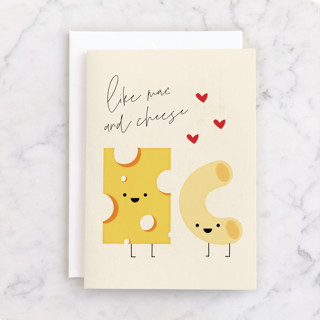 Like Mac and Cheese Individual Anniversary Greeting Cards