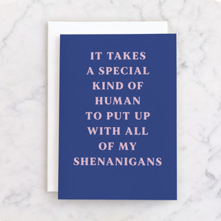 Shenanigans Individual Anniversary Greeting Cards