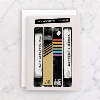 we have history Individual Anniversary Greeting Cards