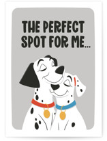 Disney 101 Dalmatians Perfect Spot Individual Anniversary Greeting Cards