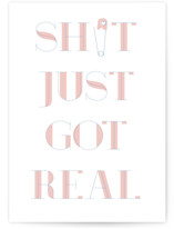 Real Deal Individual New Baby Greeting Cards