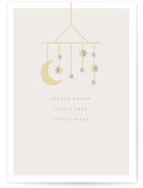 little dreamer Individual New Baby Greeting Cards