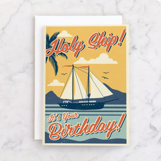 Holy Ship! Individual Birthday Greeting Cards