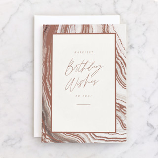Agate Birthday Wishes Individual Birthday Greeting Cards