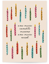 One More Individual Birthday Greeting Cards