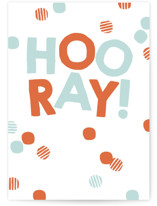 hooray birthday Individual Birthday Greeting Cards