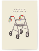 Stay Young Individual Birthday Greeting Cards