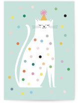 birthday cat Individual Birthday Greeting Cards