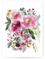 Ella Bloom Individual Blank Greeting Cards