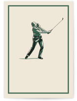 Golf Time Individual Congrats Greeting Cards