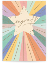 You shine Individual Congrats Greeting Cards