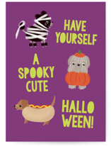 Spooky Cute Individual Seasonal Greeting Cards