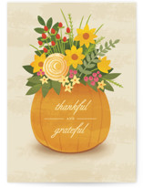 Autumn Bouquet Individual Seasonal Greeting Cards