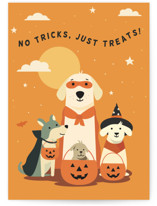 all treats Individual Seasonal Greeting Cards