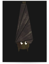 Scaredy Bat Individual Seasonal Greeting Cards