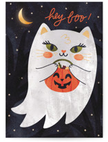 Hey Boo Individual Seasonal Greeting Cards