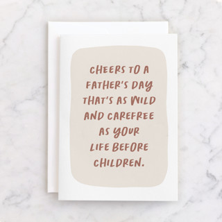 Sans Kids Individual Father's Day Greeting Cards