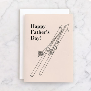 Ski Dad Individual Father's Day Greeting Cards